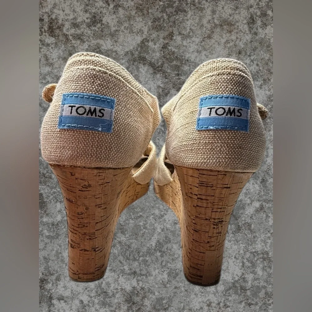 TOMS Sienna wedge sandals